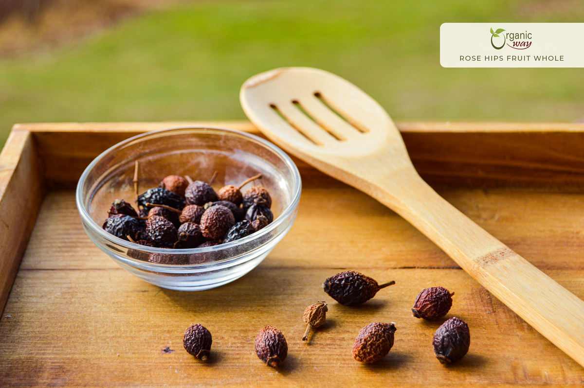 Rose Hips Fruit (Whole), European Wild Harvest
