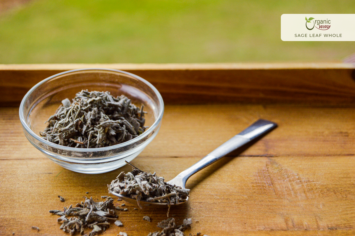 Sage Leaf (Whole), European Wild Harvest