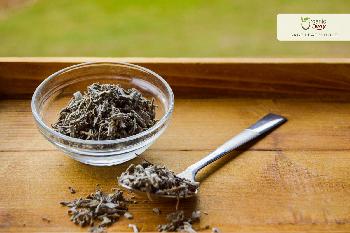 Sage Leaf (Whole), European Wild Harvest