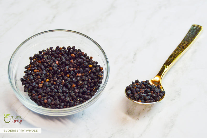 Elderberry (Whole), European Wild Harvest