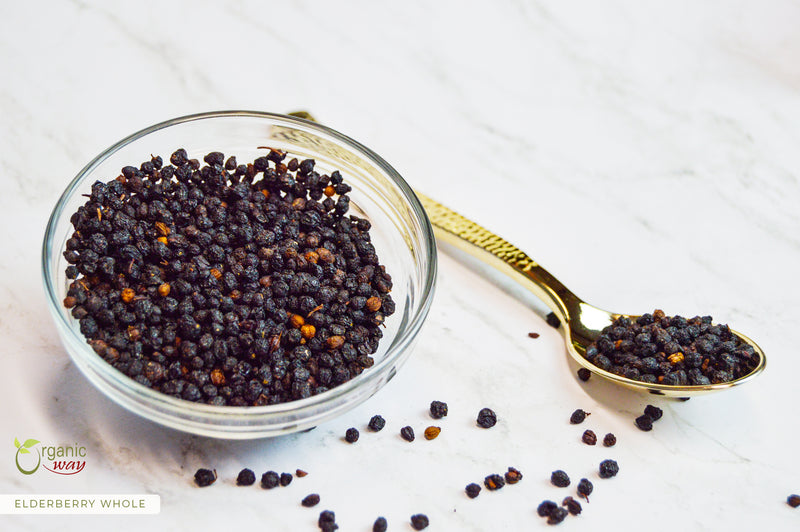 Elderberry (Whole), European Wild Harvest