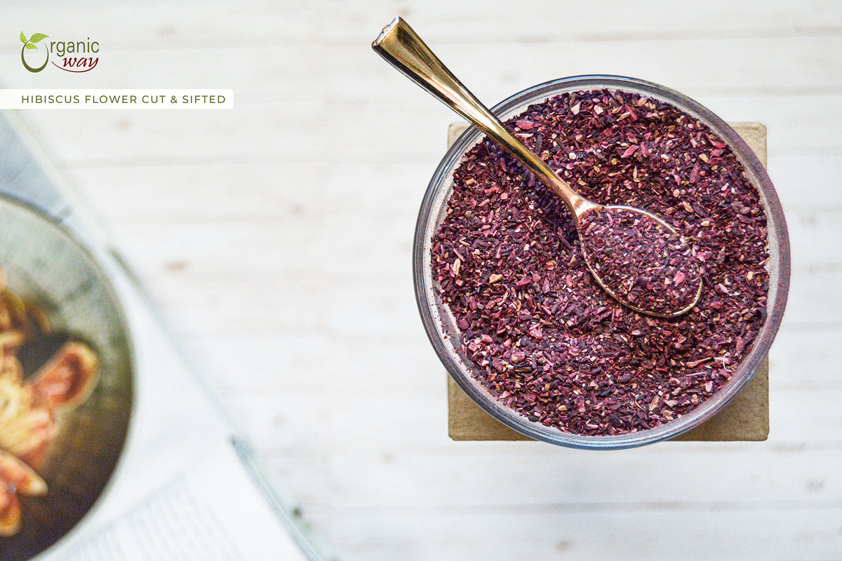 Hibiscus Flower Cut & Sifted