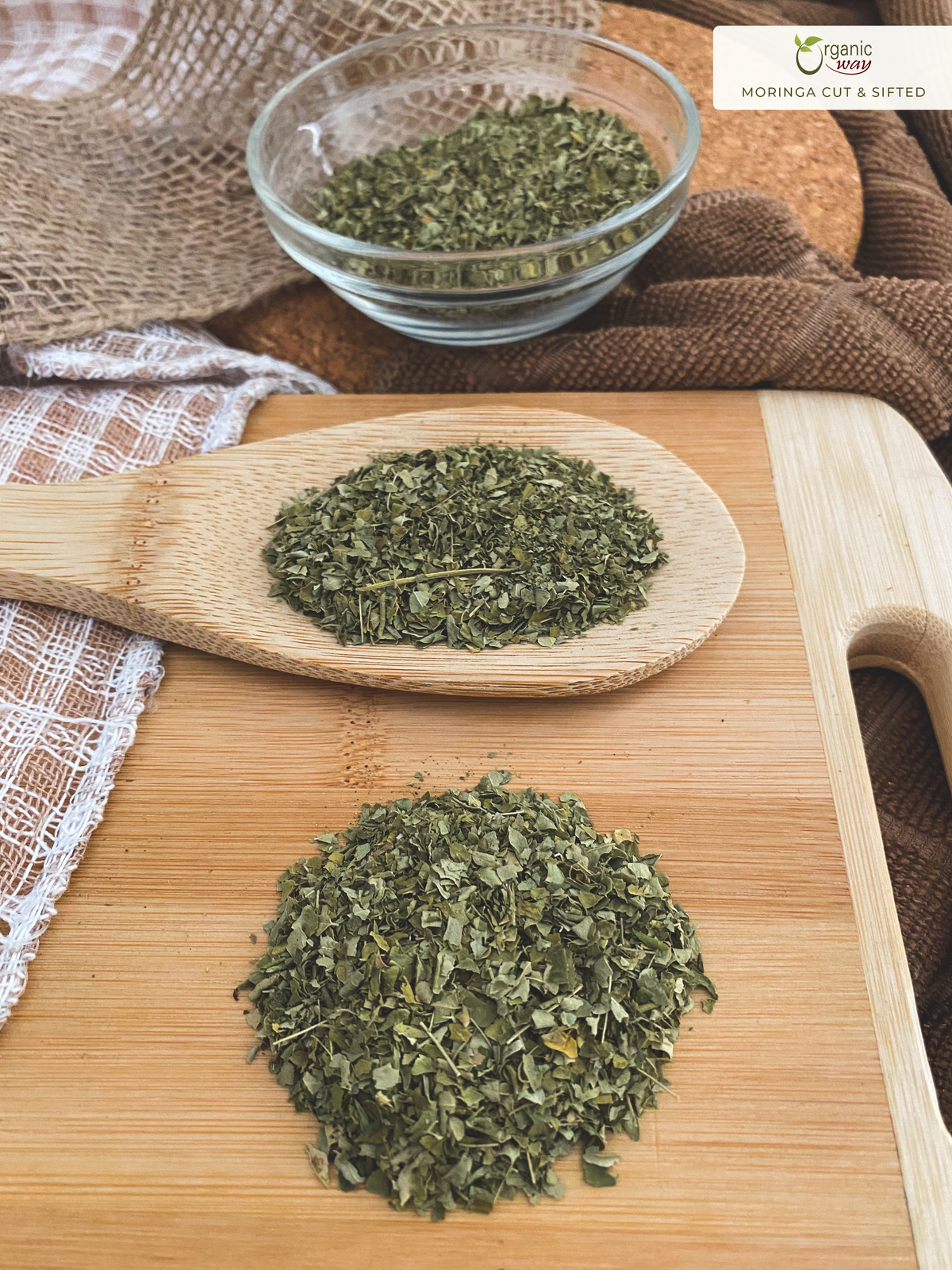 Moringa Leaf (Cut & Sifted)