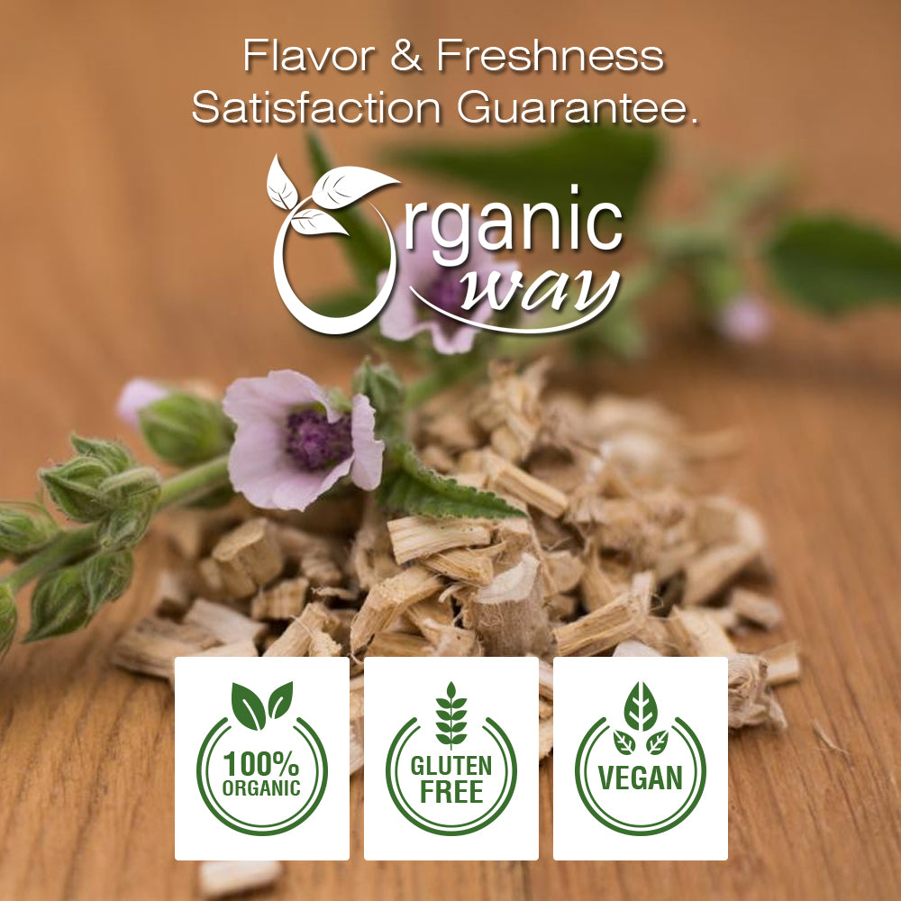 Marshmallow Root (Cut & Sifted), European Wild Harvest