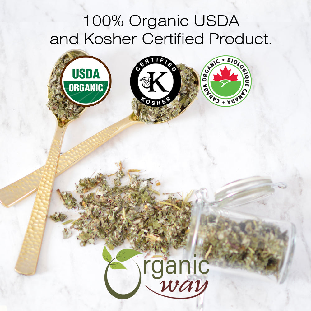 Raspberry Leaf (Cut & Sifted), European Wild Harvest