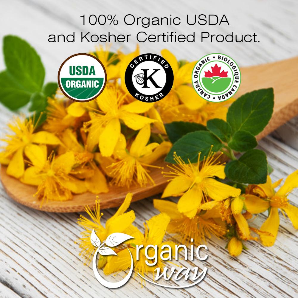 St. John Wort (Whole), European Wild Harvest