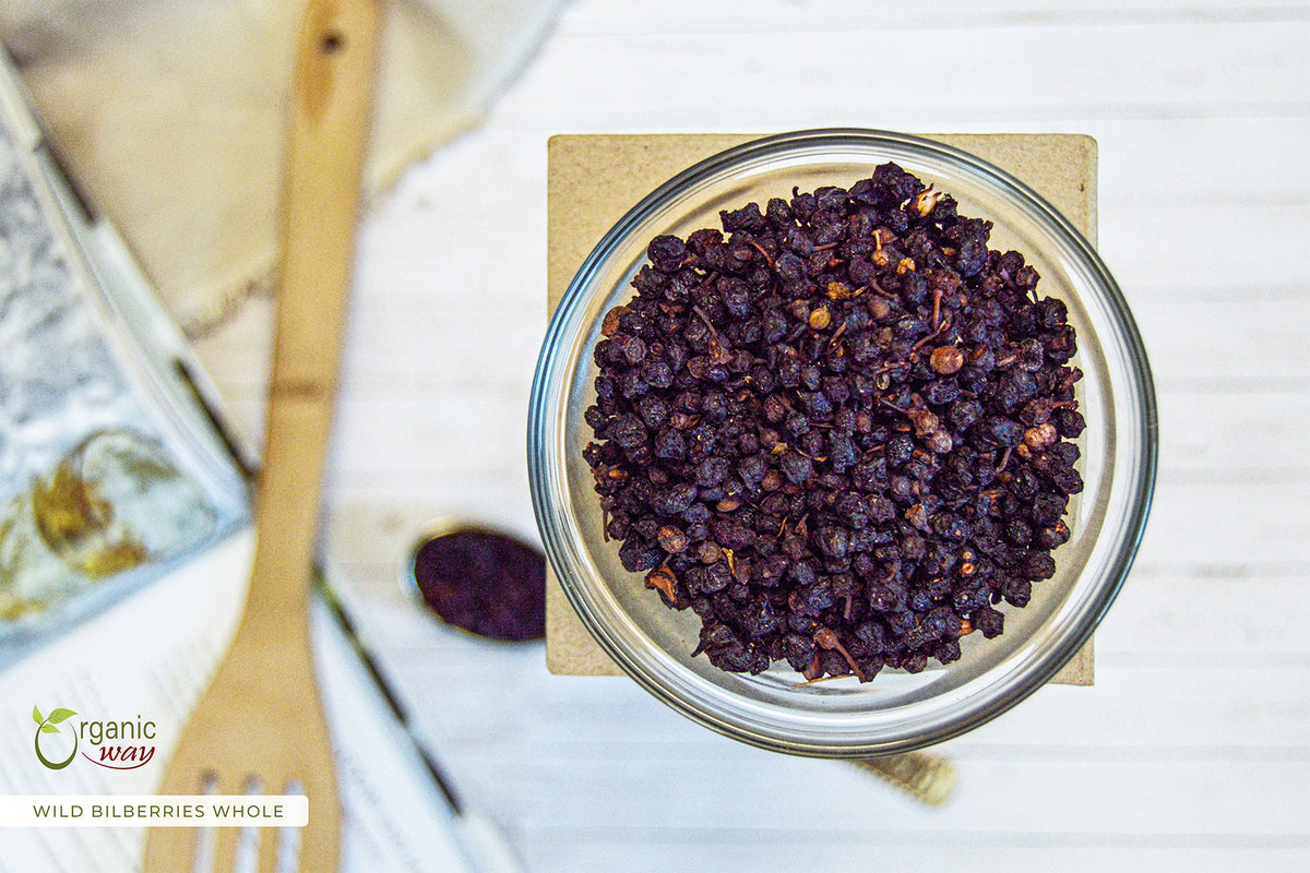 Wild Bilberries Fruit (Whole), European Wild Harvest