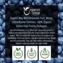 Wild Bilberries Fruit (Whole), European Wild Harvest